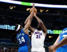 开云体育中国-独行侠鏖战马刺，恩比德状态火热